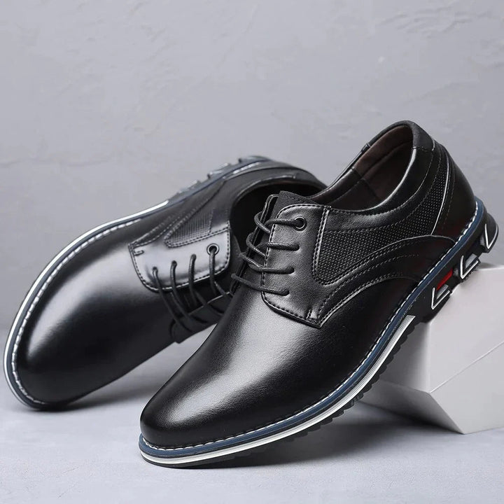 Herren Schuhe | Elegante | Leder | Handgefertigt | Orthopädisch | Schnürsenkel-Luzern Mode