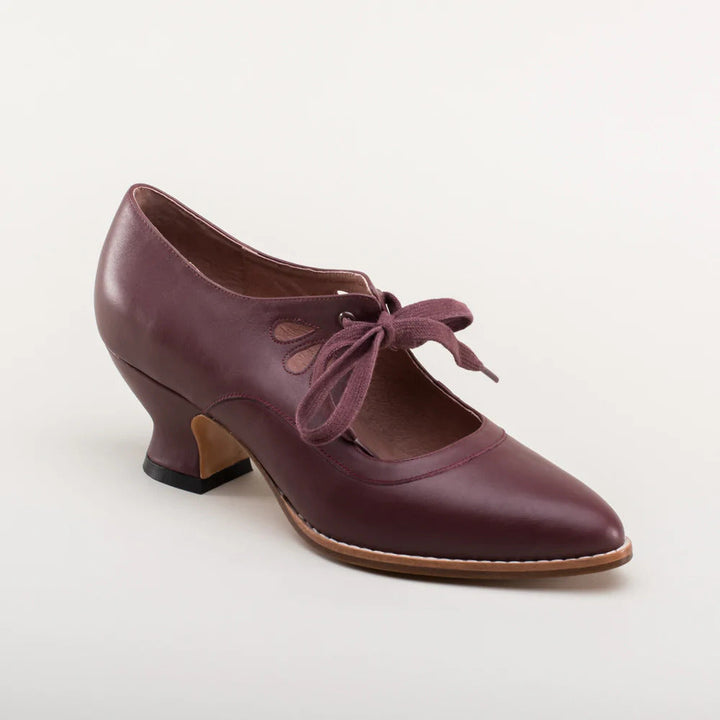 Lederpumps | Orthopädisch | Geschlossen | Stabil | Einfarbig | Fliege-Luzern Mode
