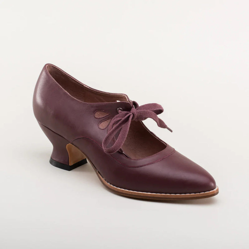 Lederpumps | Orthopädisch | Geschlossen | Stabil | Einfarbig | Fliege-Luzern Mode