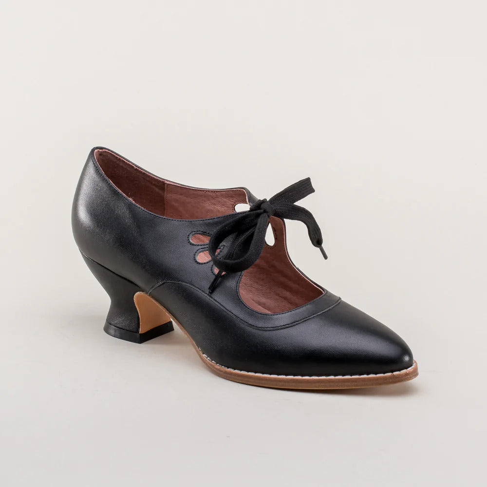 Lederpumps | Orthopädisch | Geschlossen | Stabil | Einfarbig | Fliege-Luzern Mode