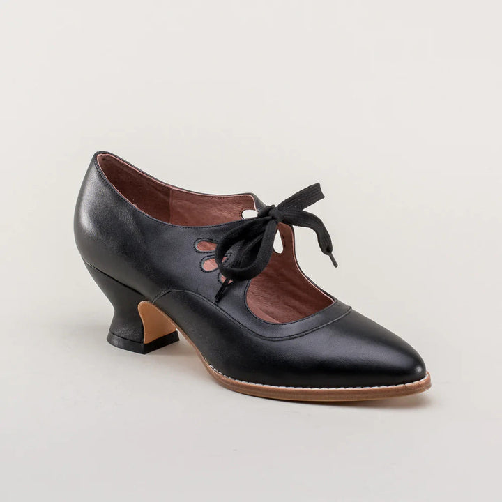 Lederpumps | Orthopädisch | Geschlossen | Stabil | Einfarbig | Fliege-Luzern Mode