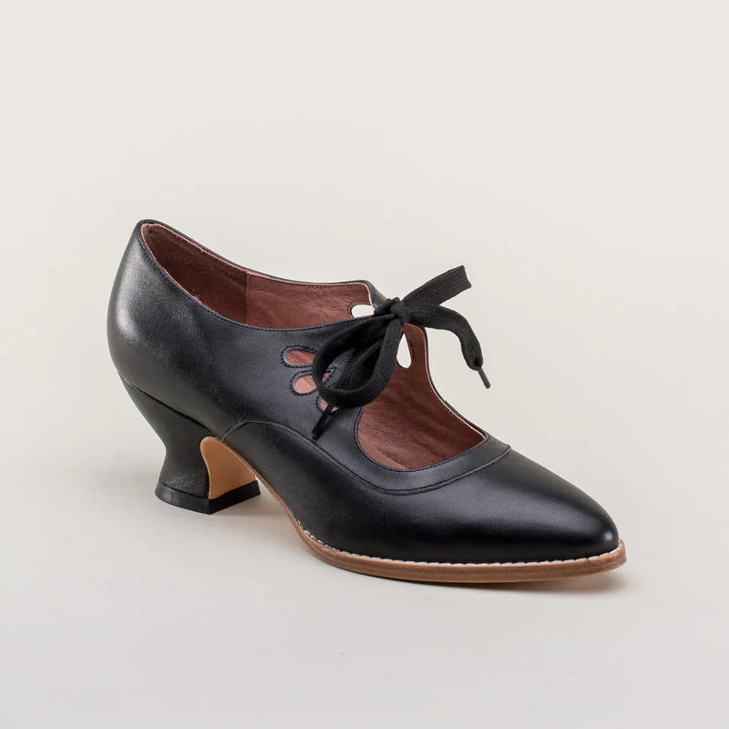 Lederpumps | Orthopädisch | Geschlossen | Stabil | Einfarbig | Fliege-Luzern Mode