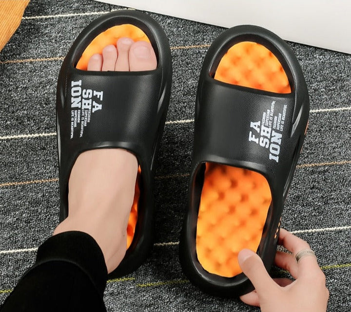 Herren Sandalen Rutschfest Ergonomisch für Sommer Outdoor-Luzern Mode