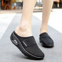 Orthopädische Damensandalen | Geschlossene Zehen | Slipper | Sportlich | Farbe-Schwarz-35-Luzern Mode