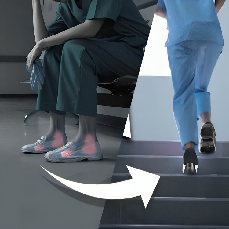 Damen Sneaker | Orthopädisch | Stoßdämpfend | Rutschfest | Leicht-Luzern Mode