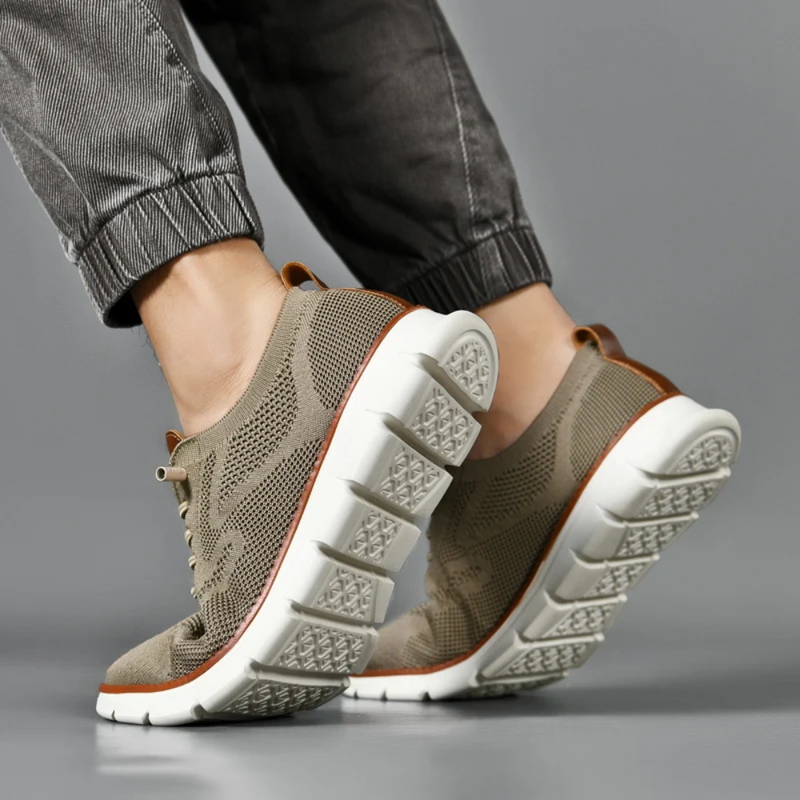 Herren Sneaker | Gebraucht | Orthopädisch | Rutschfest | Schnürsenkel | Atmungsaktiv-Luzern Mode
