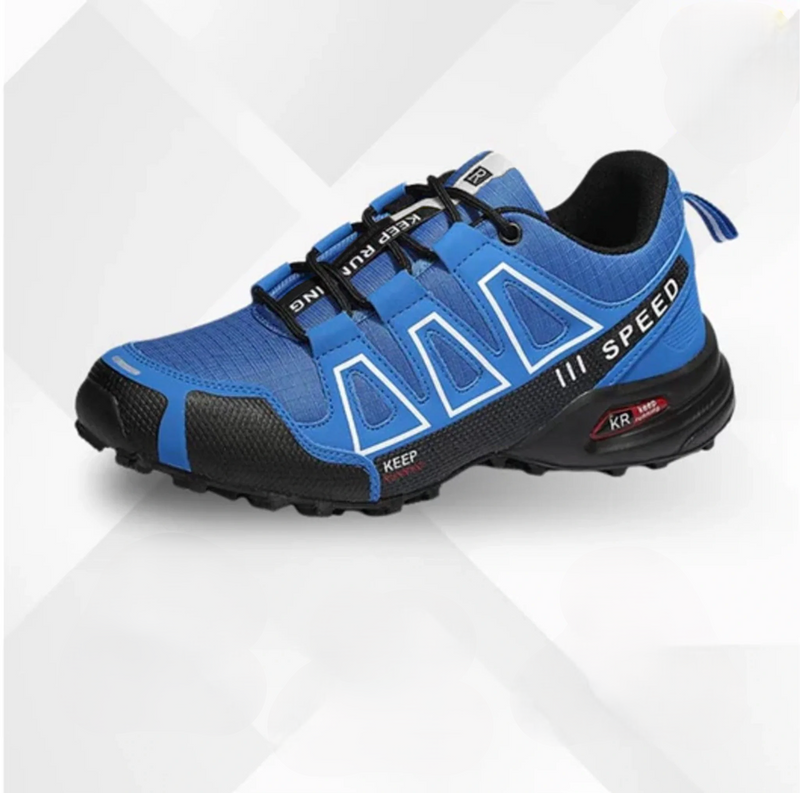 Unisex Wanderschuhe | Orthopädisch | Sportlich | Mehrfarbig | Flexibel-Blau-35-Luzern Mode