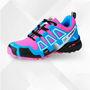 Unisex Wanderschuhe | Orthopädisch | Sportlich | Mehrfarbig | Flexibel-Blau-Pink-35-Luzern Mode