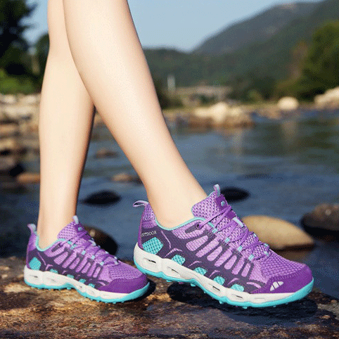 Wasserdichte Outdoor-Schuhe für Herren - Atmungsaktiv & Robust-Lila-36-Luzern Mode