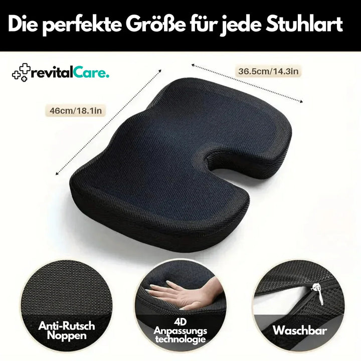 Orthopädisches Sitzkissen | 4D Memory Foam Ergonomisch Bequem-Luzern Mode