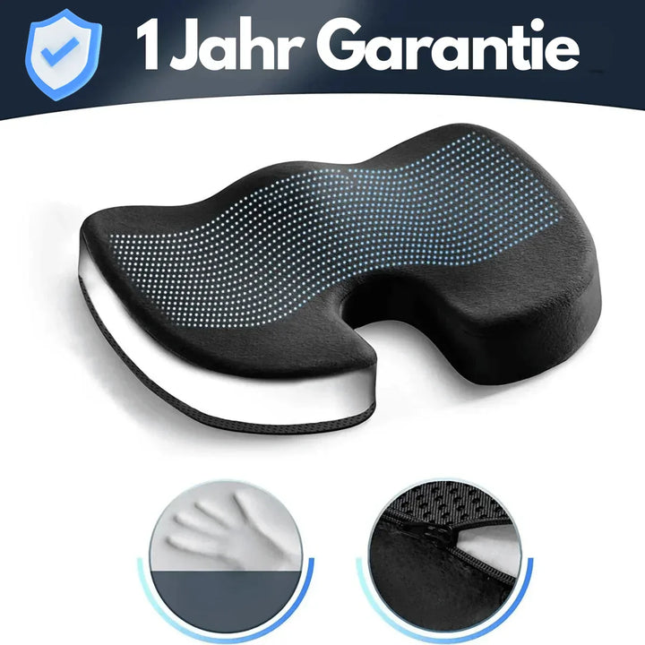 Orthopädisches Sitzkissen | 4D Memory Foam Ergonomisch Bequem-Luzern Mode