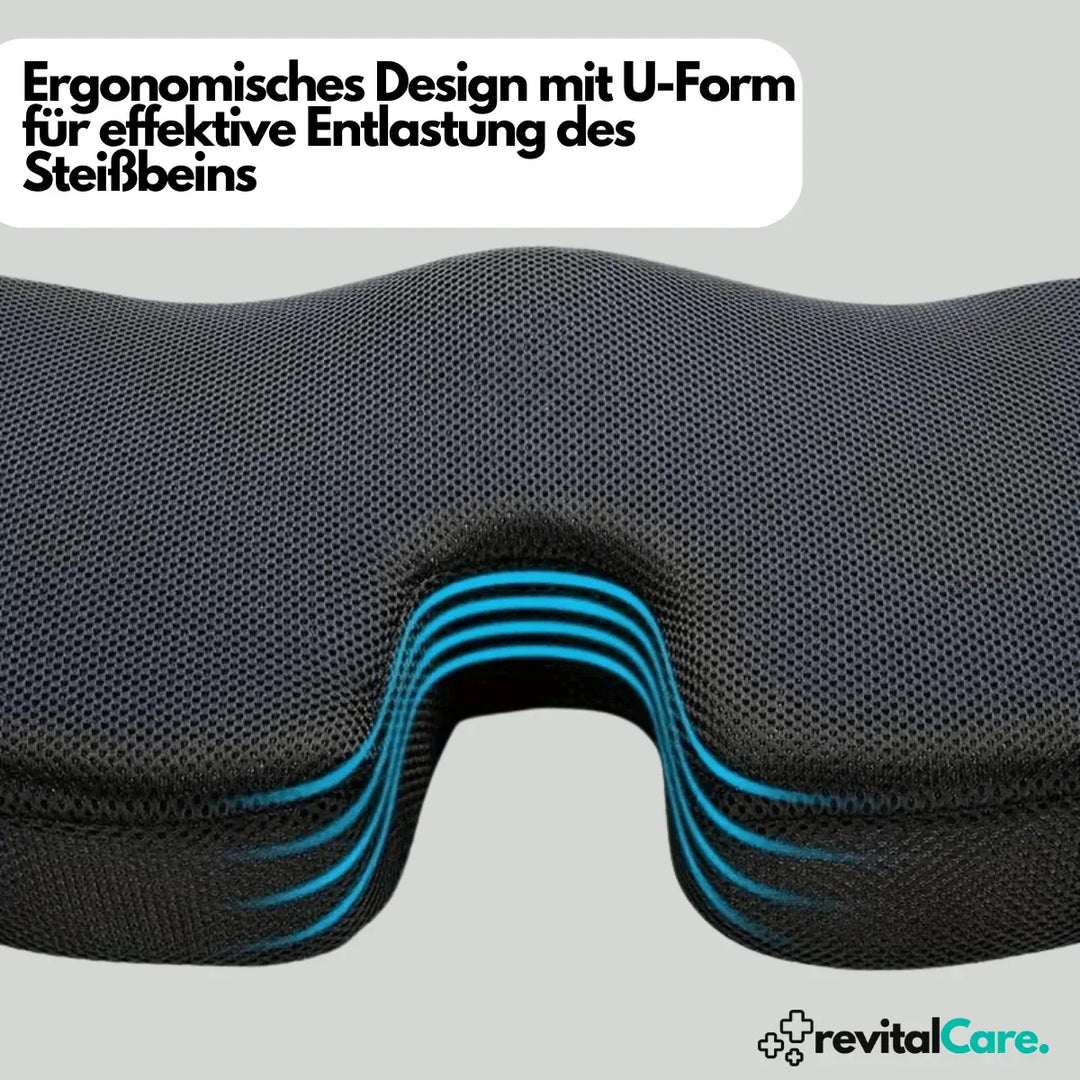 Orthopädisches Sitzkissen | 4D Memory Foam Ergonomisch Bequem-Luzern Mode