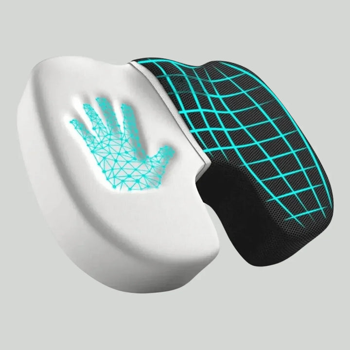 Orthopädisches Sitzkissen | 4D Memory Foam Ergonomisch Bequem-Luzern Mode