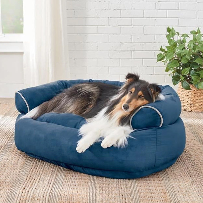 Hundebett | Beruhigend Weich Orthopädisch Komfortabel Entspannend Sofa-Luzern Mode