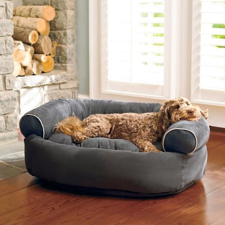 Hundebett | Beruhigend Weich Orthopädisch Komfortabel Entspannend Sofa-Luzern Mode