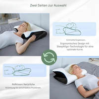 Orthopädisches Kissen | Bequem Atmungsaktive Schmerz Linderung Langlebig-Luzern Mode