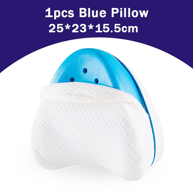 Beinkissen | Memory Foam Orthopädisch Komfortabel Weich ComfortFoam-Blau-Luzern Mode
