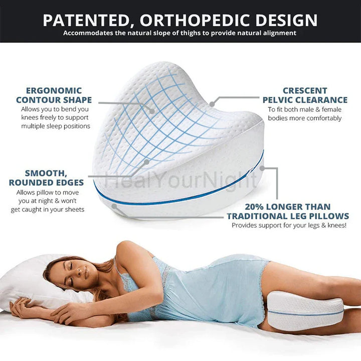 Beinkissen | Memory Foam Orthopädisch Komfortabel Weich ComfortFoam-Luzern Mode