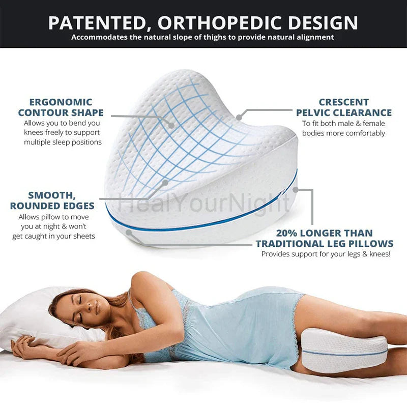Beinkissen | Memory Foam Orthopädisch Komfortabel Weich ComfortFoam-Luzern Mode