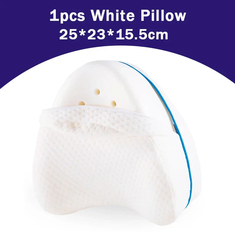 Beinkissen | Memory Foam Orthopädisch Komfortabel Weich ComfortFoam-Weiß-Luzern Mode