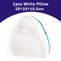 Beinkissen | Memory Foam Orthopädisch Komfortabel Weich ComfortFoam-Weiß-Luzern Mode