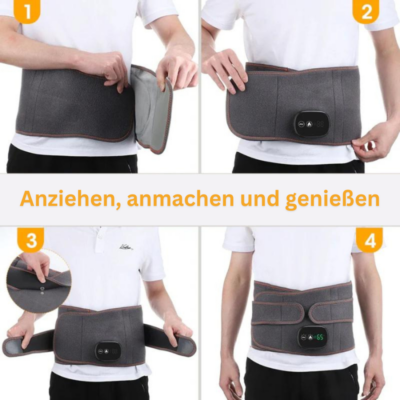 Rückenband | Orthopädisch | Komfortabel | Infrarot | Verstellbar | Atmungsaktiv-Luzern Mode