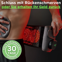 Rückenband | Orthopädisch | Komfortabel | Infrarot | Verstellbar | Atmungsaktiv-Luzern Mode