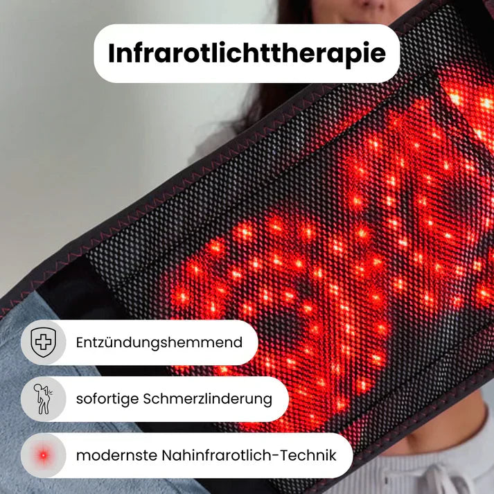 Rückenband | Orthopädisch | Komfortabel | Infrarot | Verstellbar | Atmungsaktiv-Luzern Mode