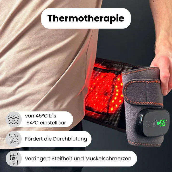 Rückenband | Orthopädisch | Komfortabel | Infrarot | Verstellbar | Atmungsaktiv-Luzern Mode