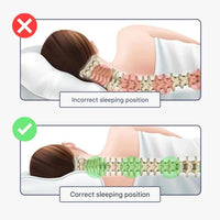 Ergonomisches Kissen | Viscoschaum | Weiß | Hypoallergen | Waschbar-Luzern Mode