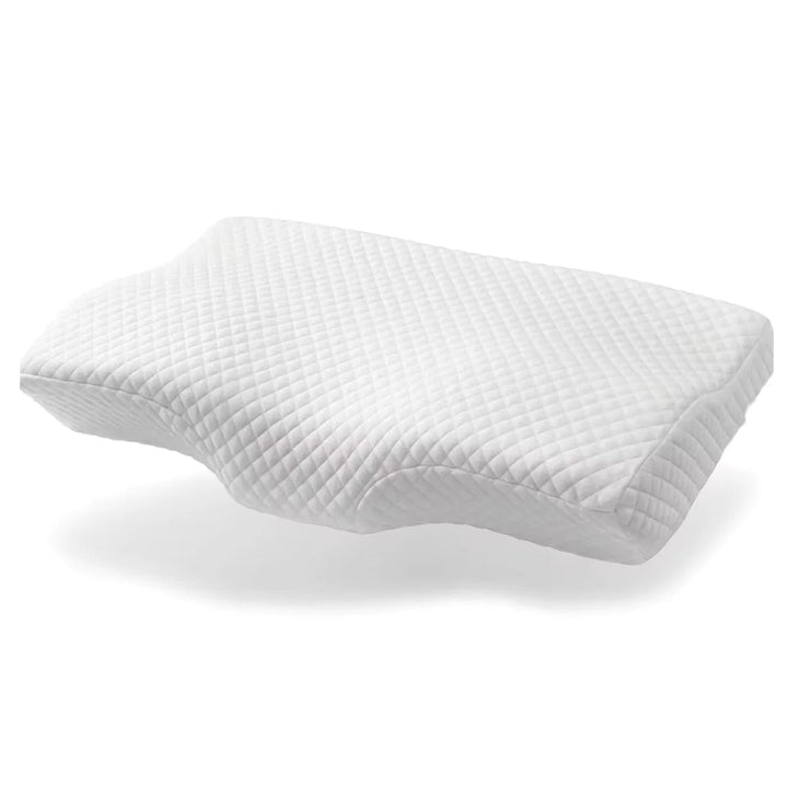Ergonomisches Kissen | Viscoschaum | Weiß | Hypoallergen | Waschbar-Luzern Mode