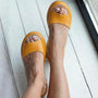 Orthopädische Damen Komfortsandalen mit niedrigem Absatz – Livana