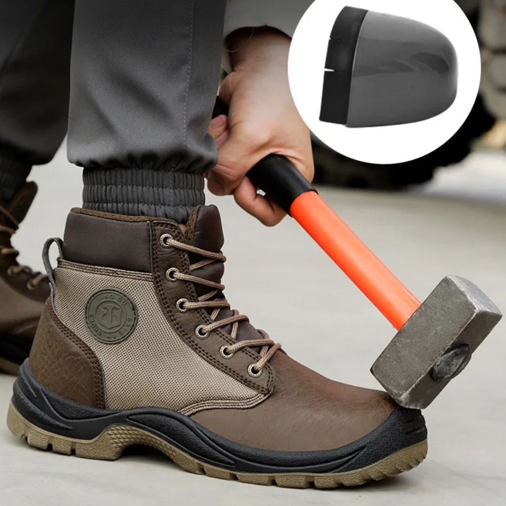 Sicherheitsstiefel Herren - Rutschfest und Wasserdicht-Luzern Mode