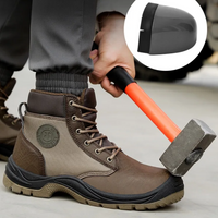 Sicherheitsstiefel Herren - Rutschfest und Wasserdicht-Luzern Mode