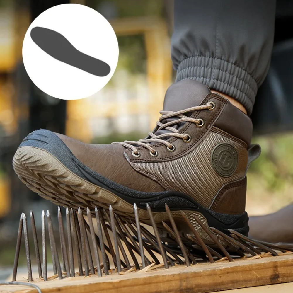 Sicherheitsstiefel Herren - Rutschfest und Wasserdicht-Luzern Mode