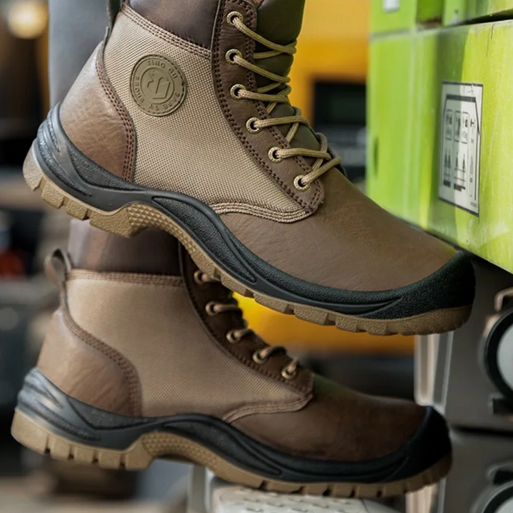 Sicherheitsstiefel Herren - Rutschfest und Wasserdicht-Luzern Mode