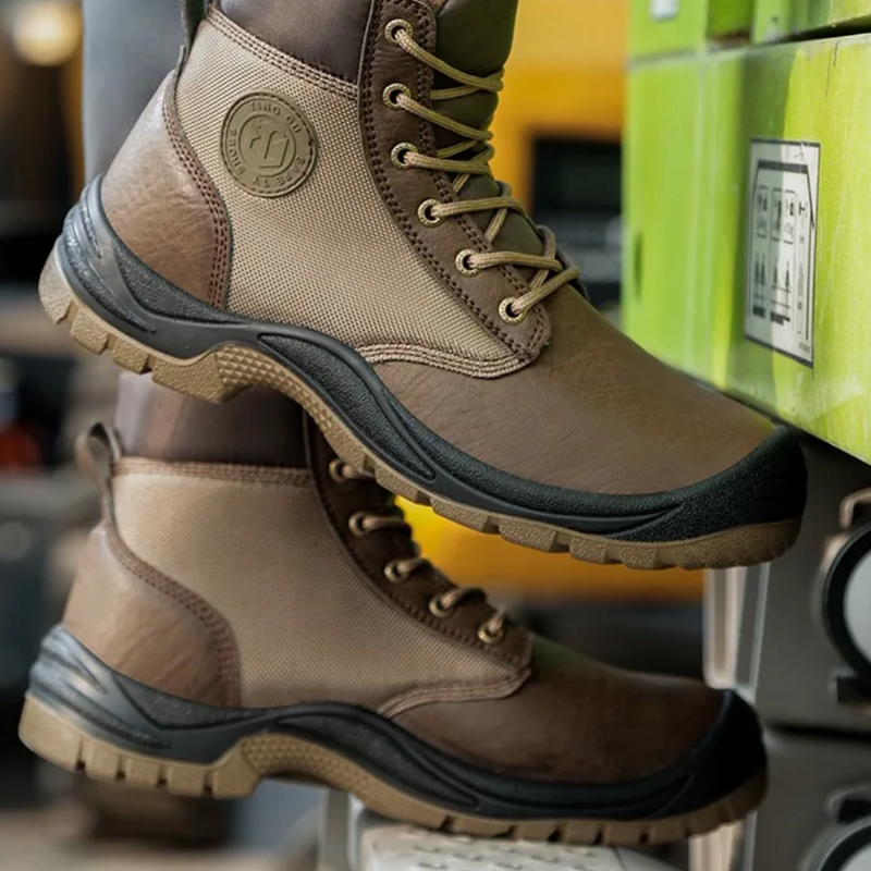 Sicherheitsstiefel Herren - Rutschfest und Wasserdicht-Luzern Mode