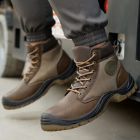 Sicherheitsstiefel Herren - Rutschfest und Wasserdicht-39-Bruin-Luzern Mode