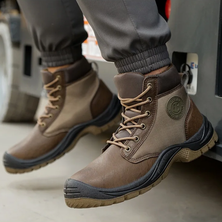 Sicherheitsstiefel Herren - Rutschfest und Wasserdicht-39-Bruin-Luzern Mode