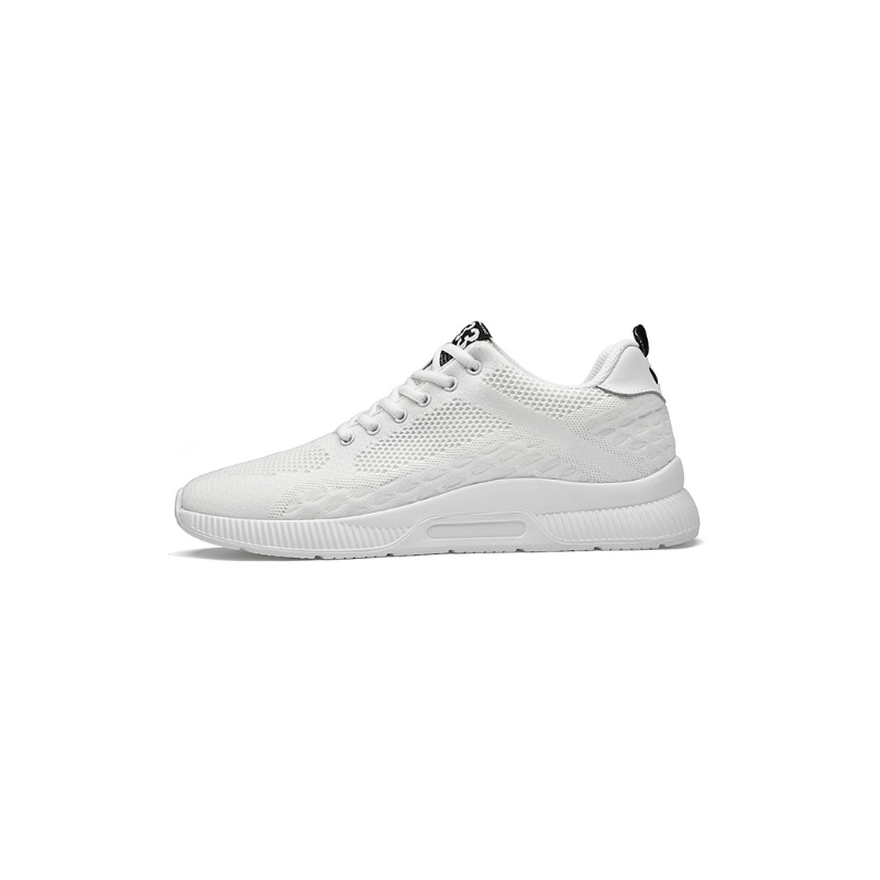 Herren Sneaker mit Luftpolstersohle für maximalen Komfort-Wit-39-Luzern Mode