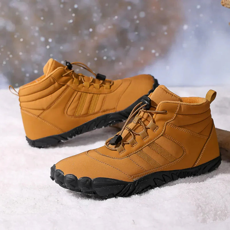 Outdoor Barfußstiefel | Unisex | Orthopädisch | Wasserdicht | Warm-Braun-36-Luzern Mode