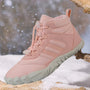 Outdoor Barfußstiefel | Unisex | Orthopädisch | Wasserdicht | Warm-Rosa-36-Luzern Mode