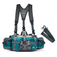 Angeltasche mit Rucksackfunktion für Outdoor-Abenteuer-Aufgewertet (mit Rucksackgurt)-Grün-Luzern Mode
