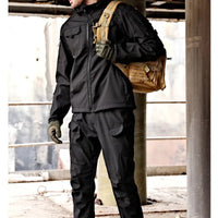 Herren Outdoor Jacke und Hose Set für Abenteuer Fans-Luzern Mode