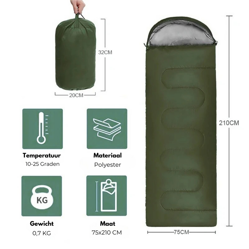 Outdoor-Schlafsack | Komfortabel Warm Leicht Atmungsaktiv Kompakt-Luzern Mode