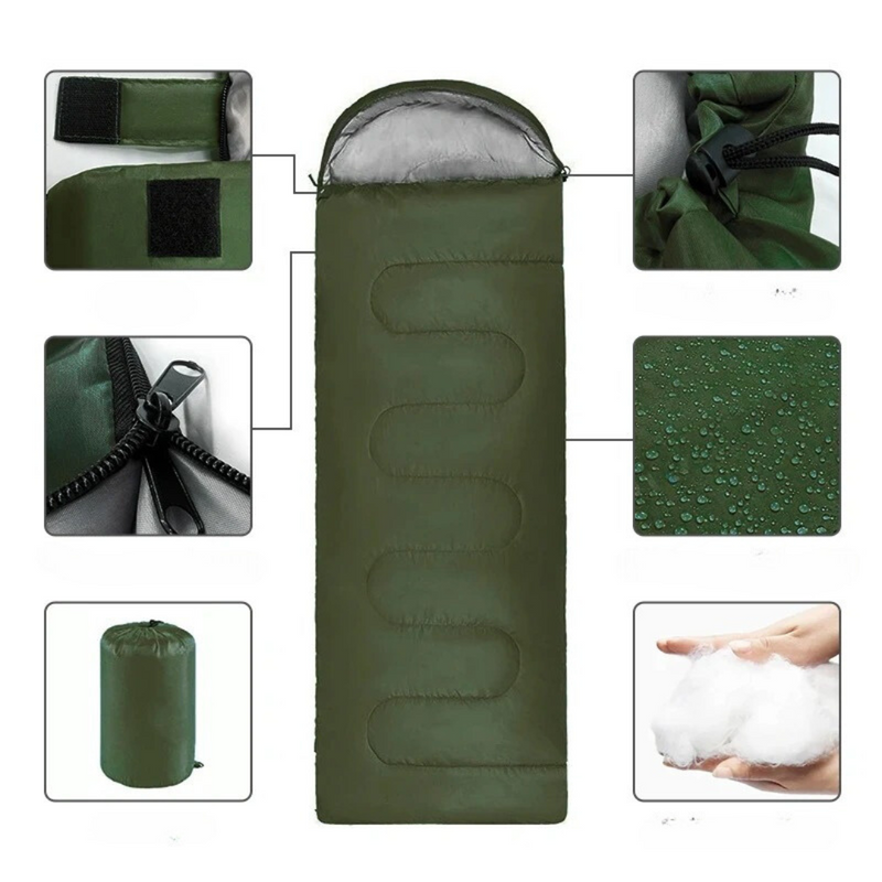 Outdoor-Schlafsack | Komfortabel Warm Leicht Atmungsaktiv Kompakt-Luzern Mode