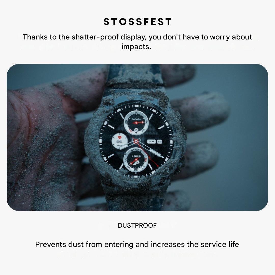 Outdoor-Smartwatch | Robust | Rund | Universell | AMOLED | IP69X-Luzern Mode