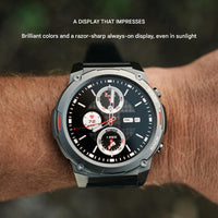 Outdoor-Smartwatch | Robust | Rund | Universell | AMOLED | IP69X-Luzern Mode