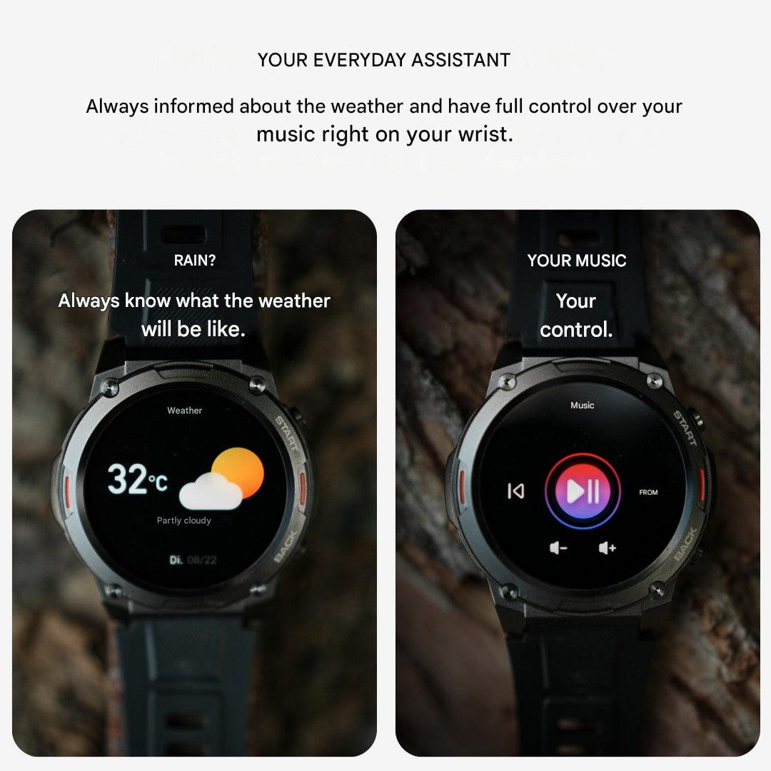 Outdoor-Smartwatch | Robust | Rund | Universell | AMOLED | IP69X-Luzern Mode