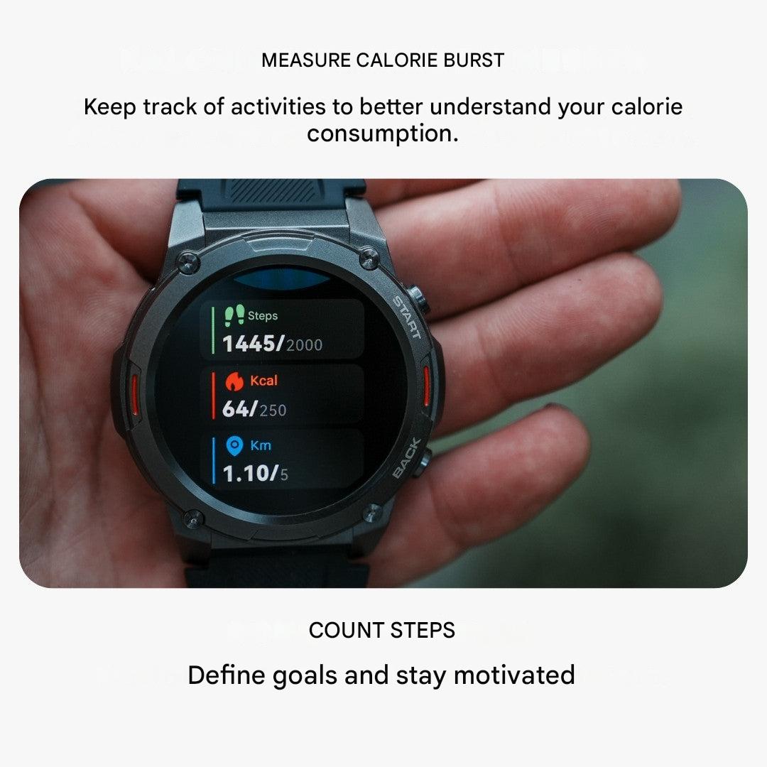 Outdoor-Smartwatch | Robust | Rund | Universell | AMOLED | IP69X-Luzern Mode